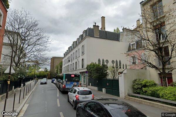 Vue Google Street View du 5 Rue du Bois de Boulogne