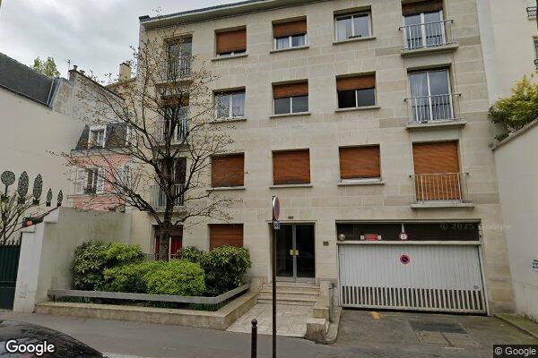 Vue Google Street View du 7 Rue du Bois de Boulogne
