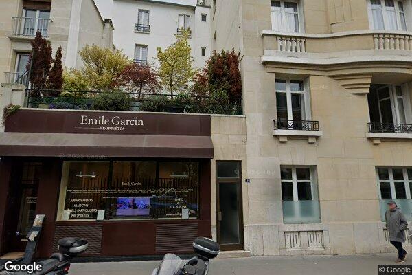 Vue Google Street View du 9 Rue du Bois de Boulogne