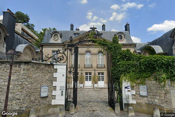Vue Google Street View du 12 Rue du Centre