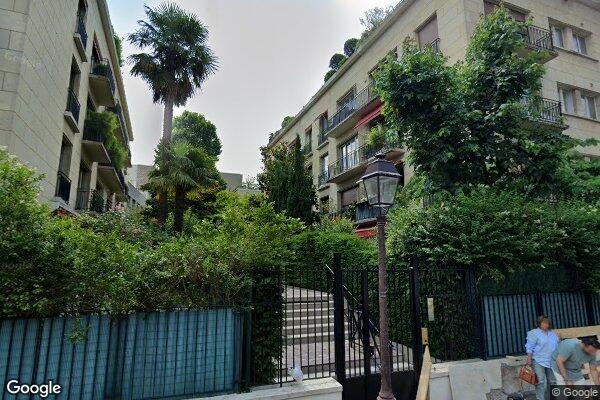 Vue Google Street View du 7 Rue du Centre