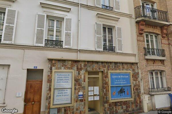 Vue Google Street View du 10 Rue du Commandant Pilot