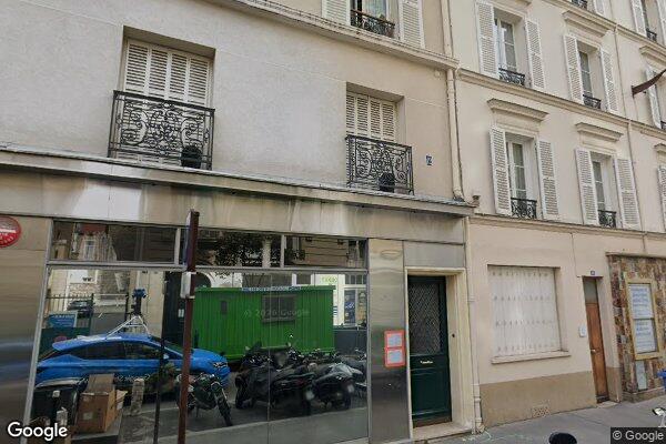 Vue Google Street View du 12BIS Rue du Commandant Pilot