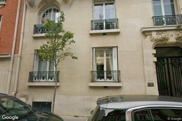 Vue Google Street View du 11 Rue du General Cordonnier