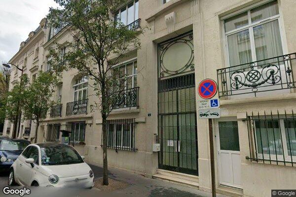 Vue Google Street View du 5 Rue du General Cordonnier