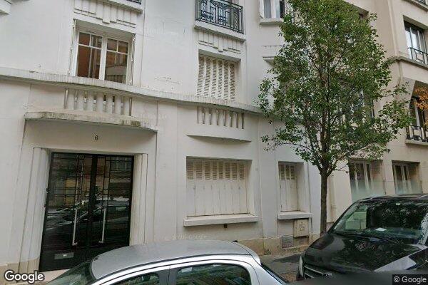 Vue Google Street View du 6 Rue du General Cordonnier