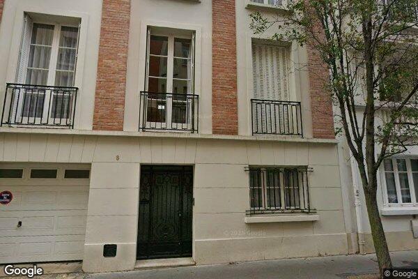 Vue Google Street View du 8 Rue du General Cordonnier