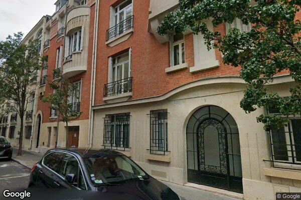 Vue Google Street View du 9 Rue du General Cordonnier