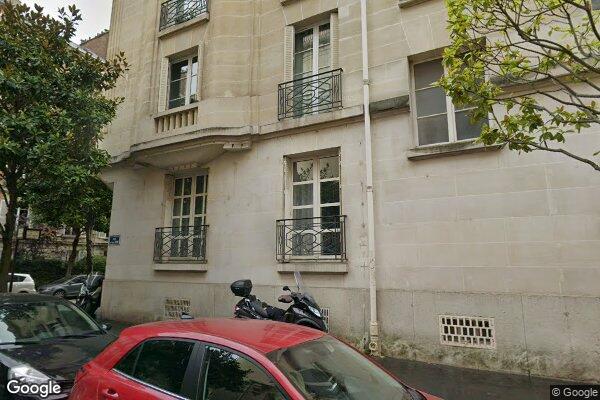 Vue Google Street View du 1 Rue du Général Delanne