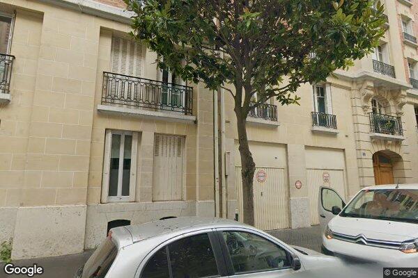 Vue Google Street View du 2 Rue du Général Delanne
