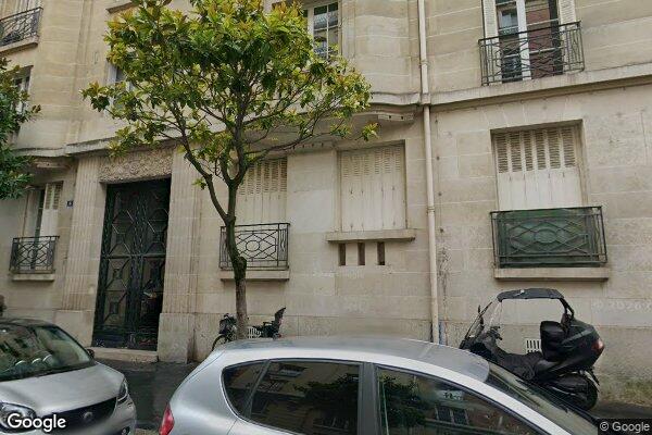 Vue Google Street View du 3BIS Rue du Général Delanne