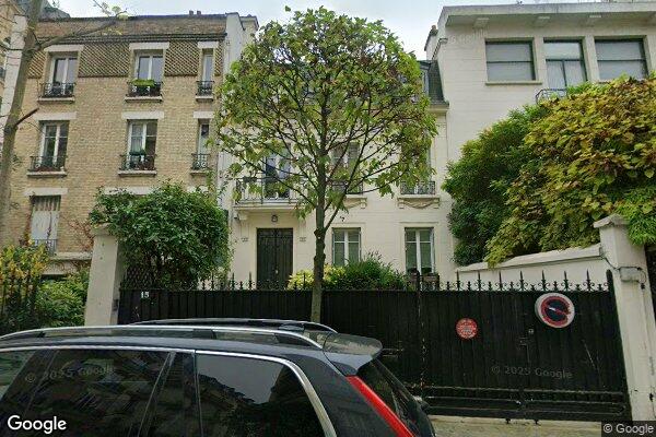 Vue Google Street View du 15 rue du général henrion-bertier