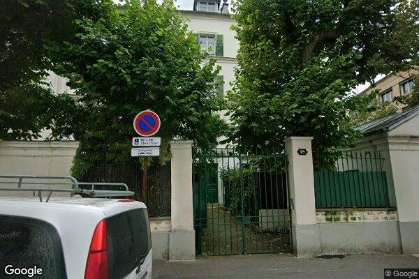 Vue Google Street View du 19 rue du général henrion-bertier
