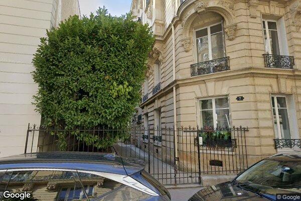 Vue Google Street View du 7 rue du général henrion-bertier
