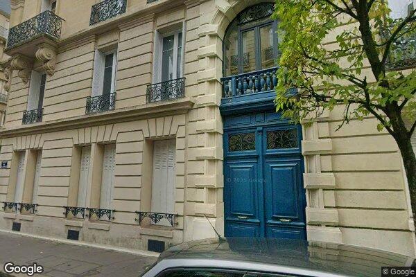 Vue Google Street View du 8 rue du général henrion-bertier