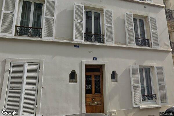 Vue Google Street View du 10 Rue du Midi