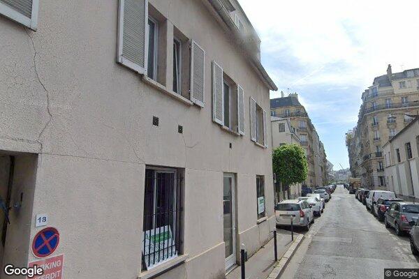 Vue Google Street View du 18 Rue du Midi