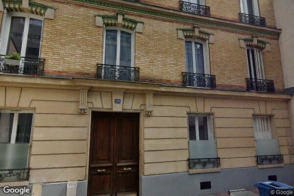 Vue Google Street View du 20 Rue du Midi