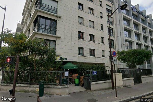 Vue Google Street View du 23 Rue du Pont