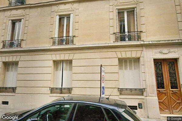 Vue Google Street View du 23 Rue Edmond Bloud