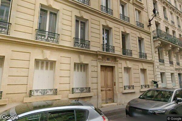 Vue Google Street View du 25 Rue Edmond Bloud