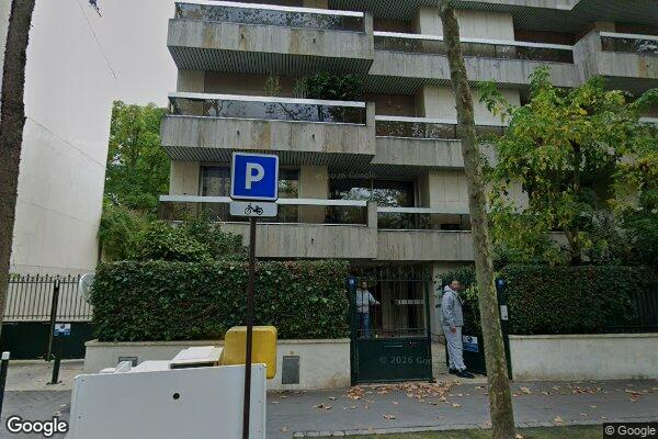 Vue Google Street View du 11 Rue Édouard Nortier