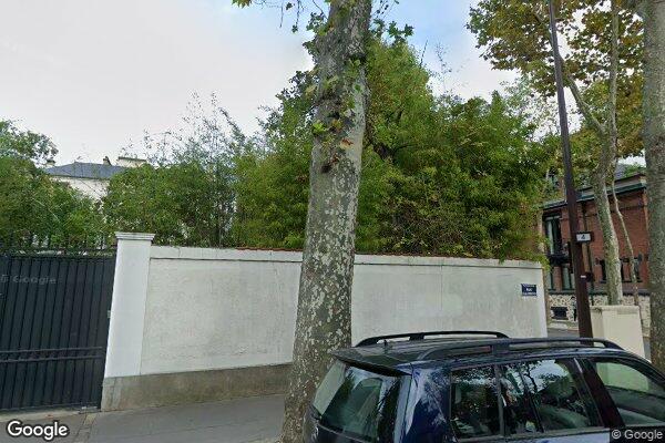 Vue Google Street View du 2 Rue Édouard Nortier