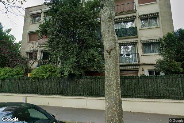 Vue Google Street View du 22 Rue Édouard Nortier