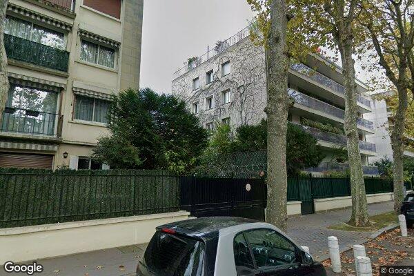 Vue Google Street View du 24 Rue Édouard Nortier