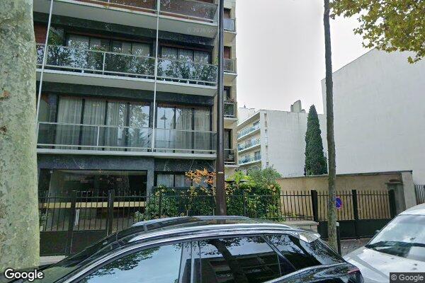 Vue Google Street View du 25 Rue Édouard Nortier