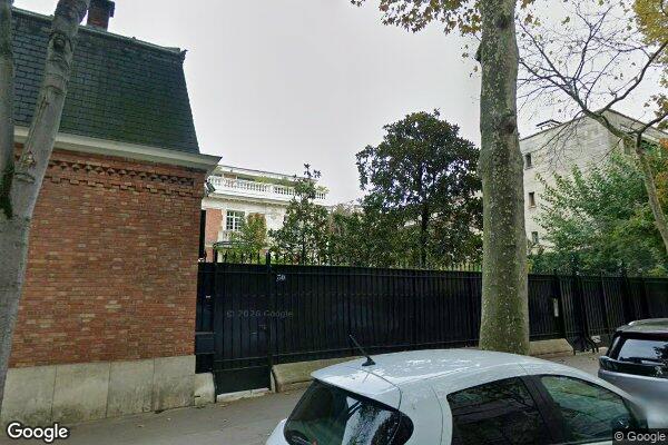 Vue Google Street View du 30 Rue Édouard Nortier