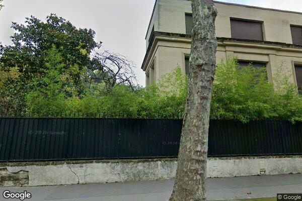 Vue Google Street View du 36 Rue Édouard Nortier