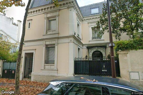 Vue Google Street View du 42 Rue Édouard Nortier