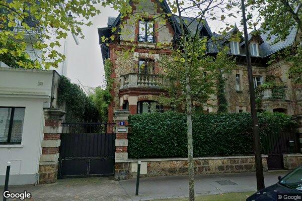Vue Google Street View du 5 Rue Édouard Nortier
