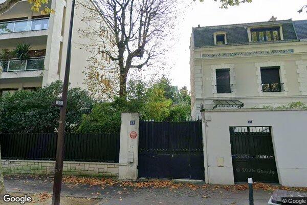 Vue Google Street View du 59 Rue Édouard Nortier