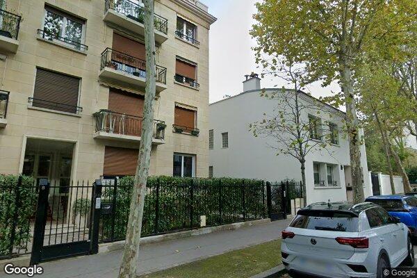 Vue Google Street View du 6 Rue Édouard Nortier