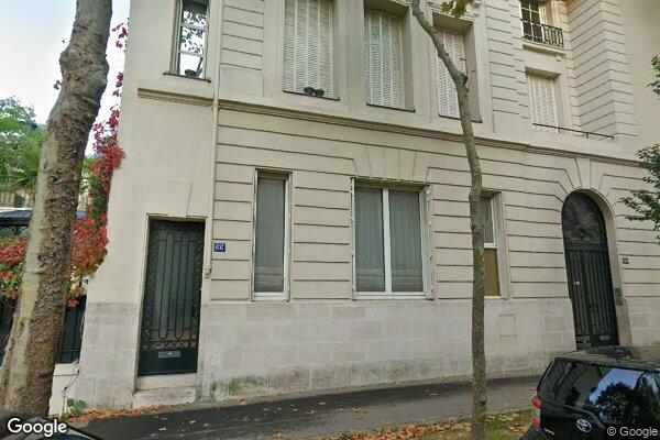 Vue Google Street View du 66 Rue Édouard Nortier