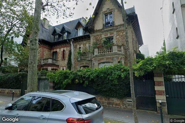Vue Google Street View du 7 Rue Édouard Nortier