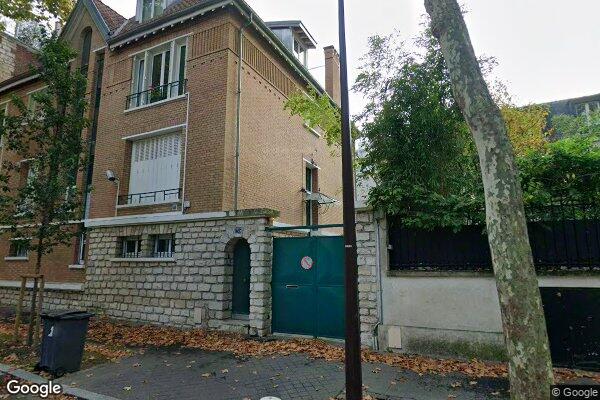 Vue Google Street View du 75 Rue Édouard Nortier