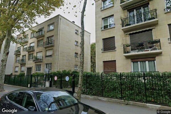 Vue Google Street View du 8 Rue Édouard Nortier