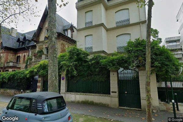 Vue Google Street View du 9 Rue Édouard Nortier