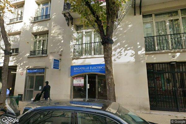 Vue Google Street View du 12 Rue Ernest Deloison