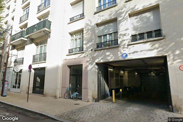Vue Google Street View du 14 Rue Ernest Deloison