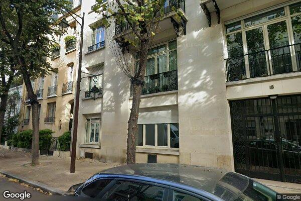 Vue Google Street View du 18 Rue Ernest Deloison
