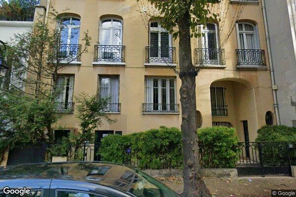 Vue Google Street View du 20 Rue Ernest Deloison