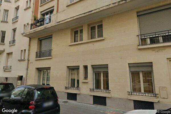 Vue Google Street View du 3 Rue Frédéric Passy
