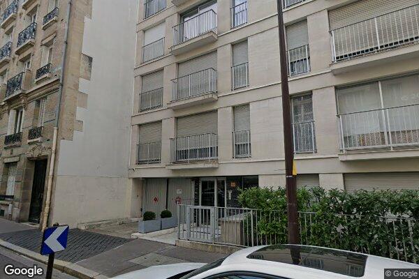 Vue Google Street View du 11 Rue Garnier