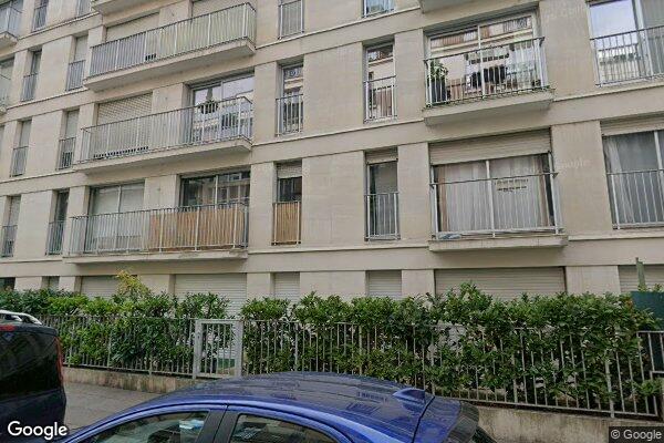 Vue Google Street View du 13 Rue Garnier