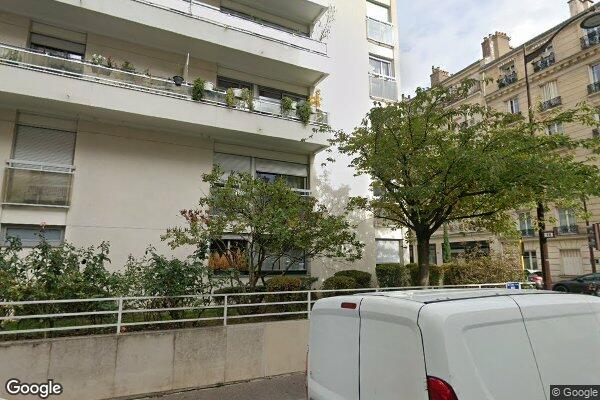 Vue Google Street View du 18 Rue Garnier