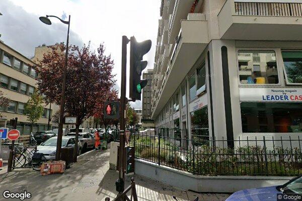 Vue Google Street View du 19 Rue Garnier